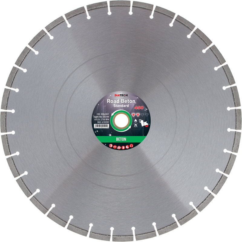 RDB450ST DISC DIAM ROAD STANDARD BETON 450