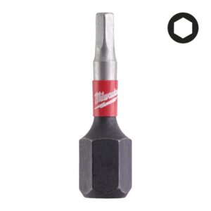 4932430893 BIT SHOCKWAVE HEX 2.5 25MM 2BUC