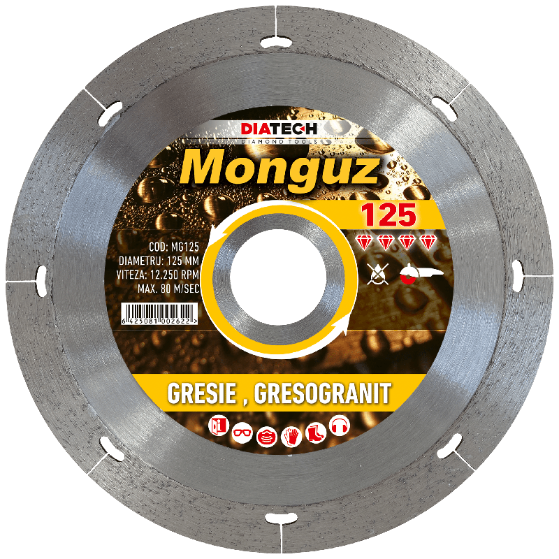 MG125 DISC DIAM GRESOGRANIT MONGUZ125