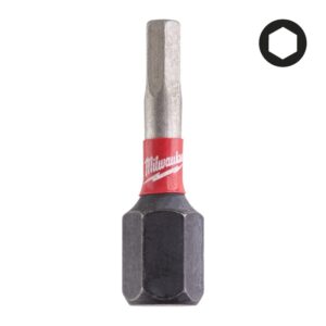 4932430894 BIT SHOCKWAVE HEX3 25MM 2BUC