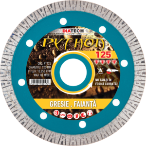 PT125 DISC DIAM PT GRESIE PYTHON 125