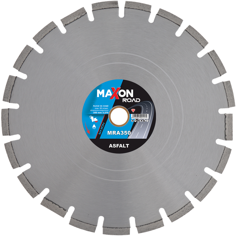 MRA350 DISC DIAM MAXON ROAD ASFALT 350
