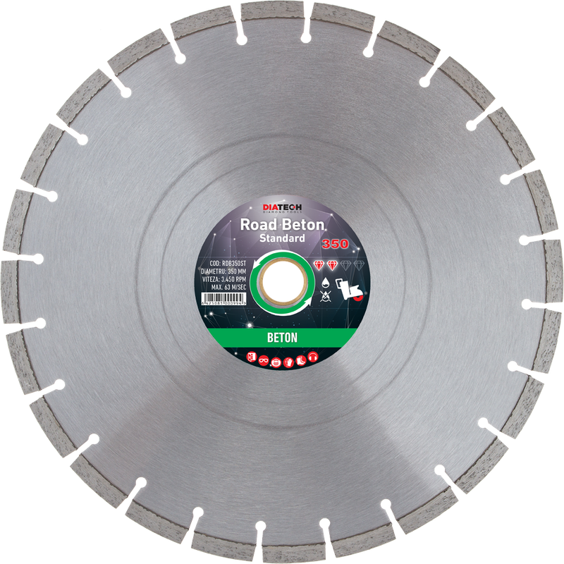 RDB350ST DISC DIAM ROAD STANDARD BETON 350