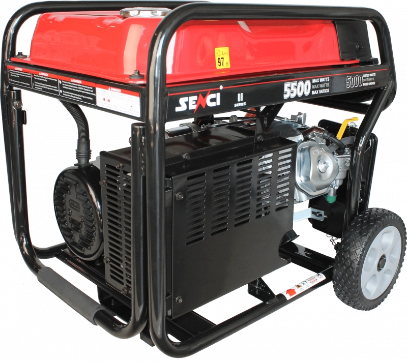 SC6000E GENERATOR SENCI 5.5KW 230V - imagine 2