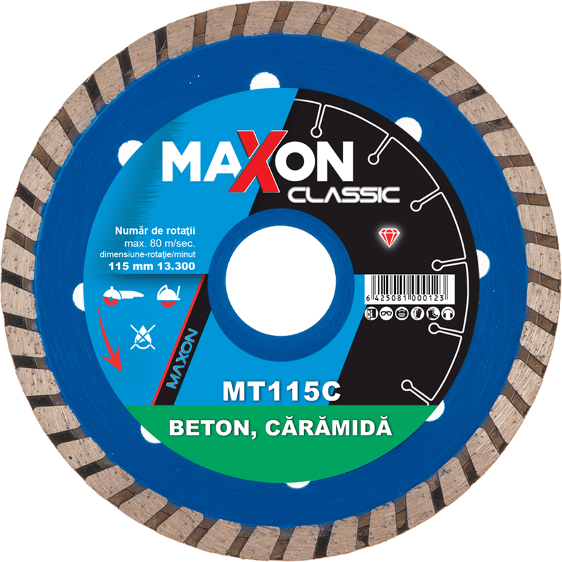 DISC DIAM TURBO MAXON MT115C