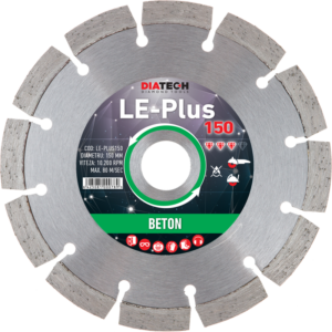 DISC DIAMANTAT SEGMENTAT LE-PLUS 150