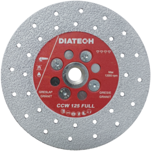 CCW125FULL DISC DE TAIAT SI SLEFUIT GRESIE SI GRANIT
