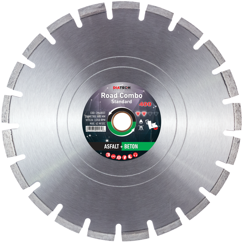 DISC DIAM COMBO STANDARD ASFALT BETON 400 CM400ST