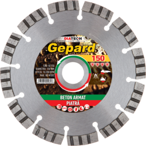 GE150 DISC DIAM BETON ARMAT GEPARD 150