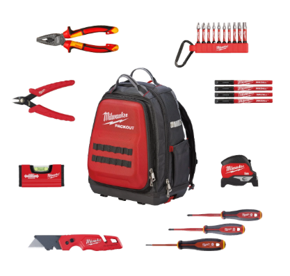 4932501189 PACKOUT BACKPACK ELECTRICIAN SET 23BUC
