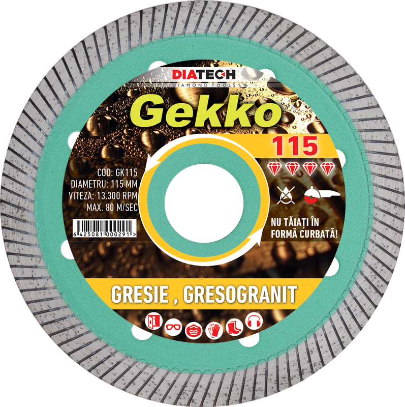 DISC DIAM PT GRESIE GEKKO 115