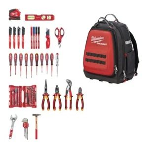 4932498407 PACKOUT BACKPACK ELECTRICIAN SET 76PC